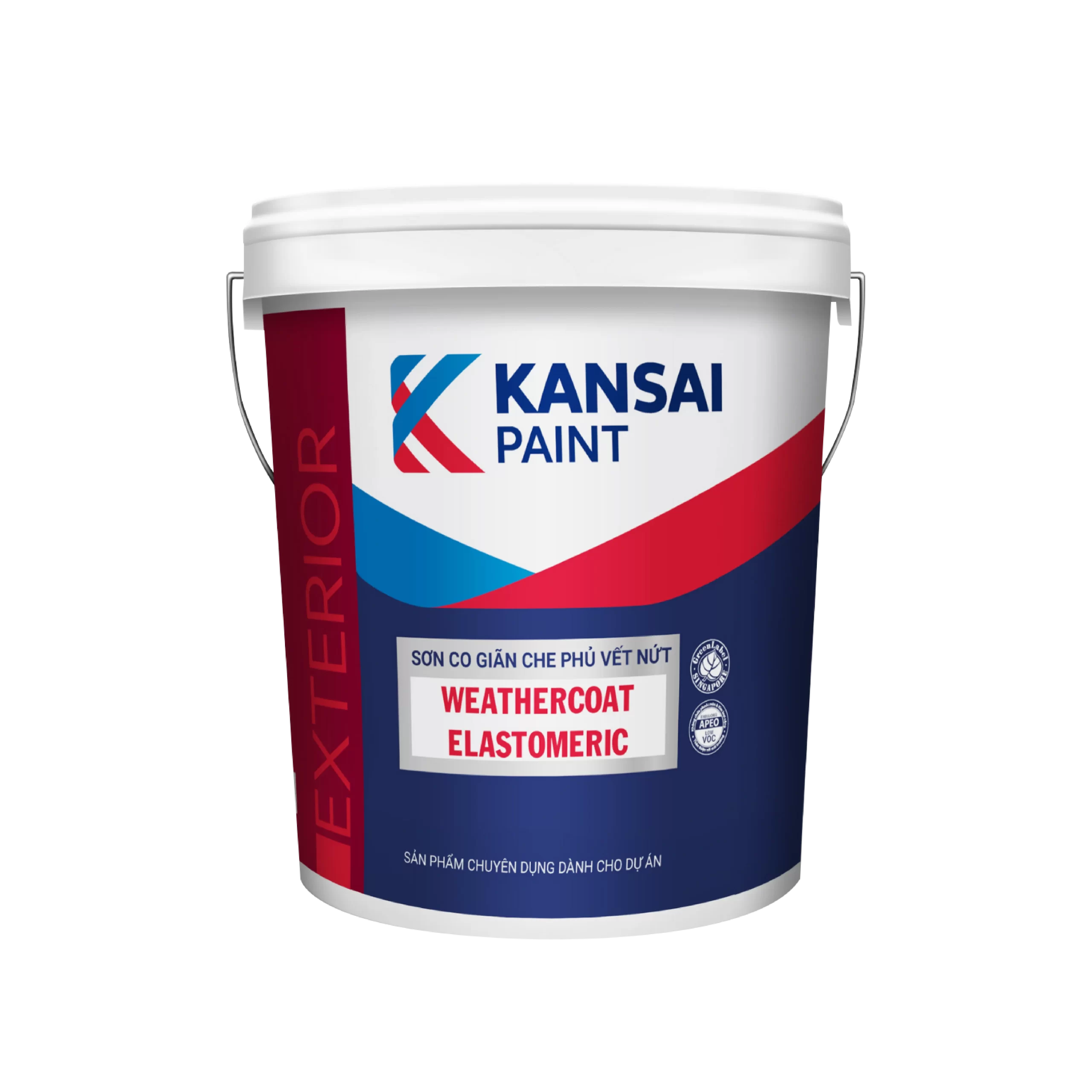 Sơn Co Giãn Weathercoat Elastomeric – Sơn Che Phủ Vết Nứt